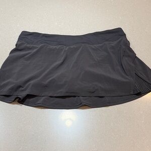 Lululemon Athletica Black Mini Skirt